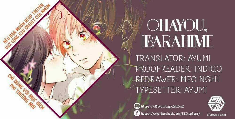 Ohayou, Ibarahime Chapter 4 trang 1