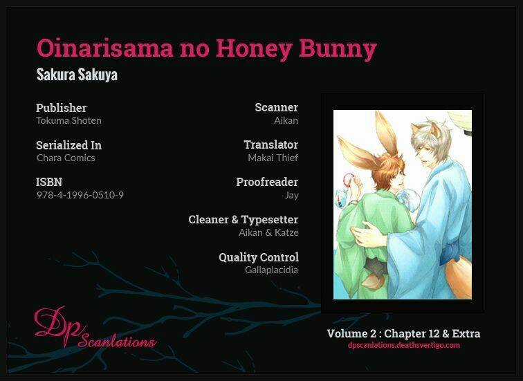 Oinarisama No Honey Bunny Chapter 12.5 trang 1