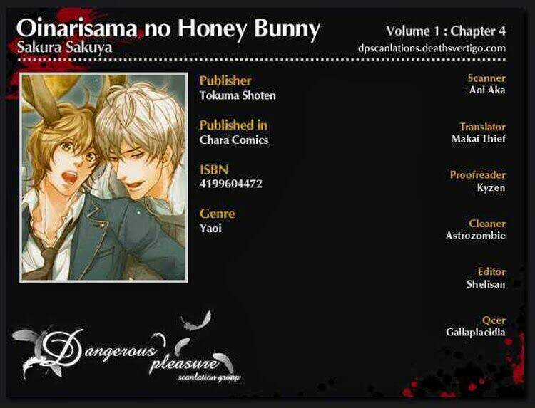 Oinarisama No Honey Bunny Chapter 4 trang 1