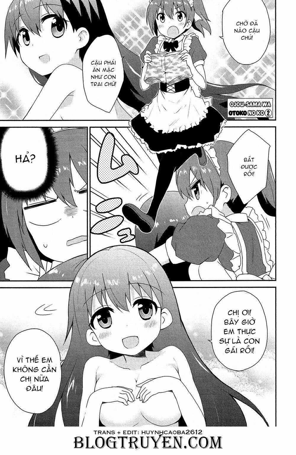 Ojou-Sama Wa Otoko No Ko Chapter 2 trang 1