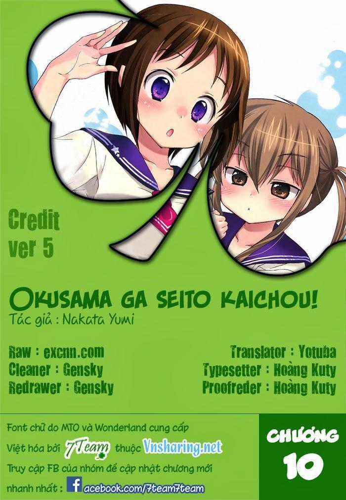 Okusama Ga Seito Kaichou! Chapter 10 trang 1