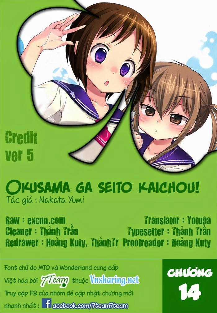 Okusama Ga Seito Kaichou! Chapter 14 trang 1