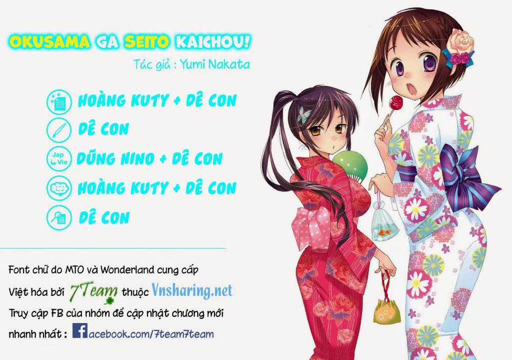 Okusama Ga Seito Kaichou! Chapter 30 trang 1