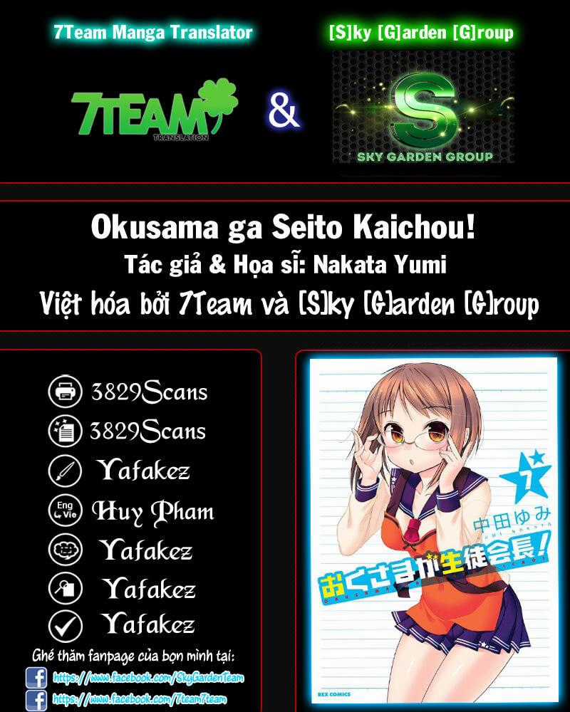 Okusama Ga Seito Kaichou! Chapter 36 trang 1