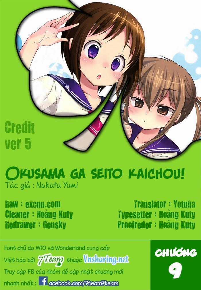 Okusama Ga Seito Kaichou! Chapter 9 trang 1