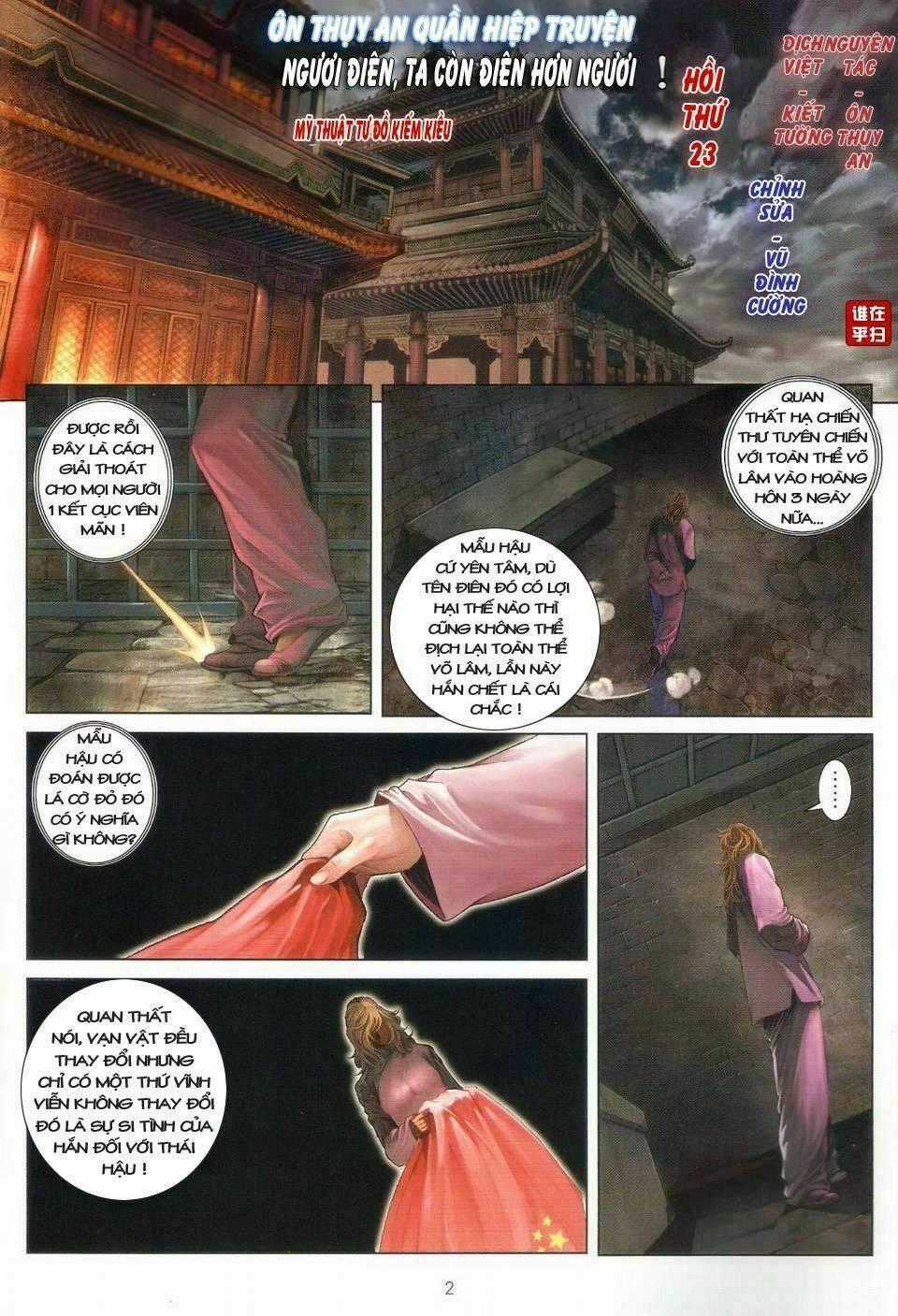 Ôn Thuỵ An Quần Hiệp Truyện Chapter 23 trang 1