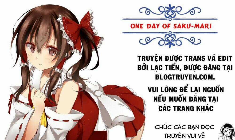 One Day Of Saku-Mari Chapter 1 trang 0