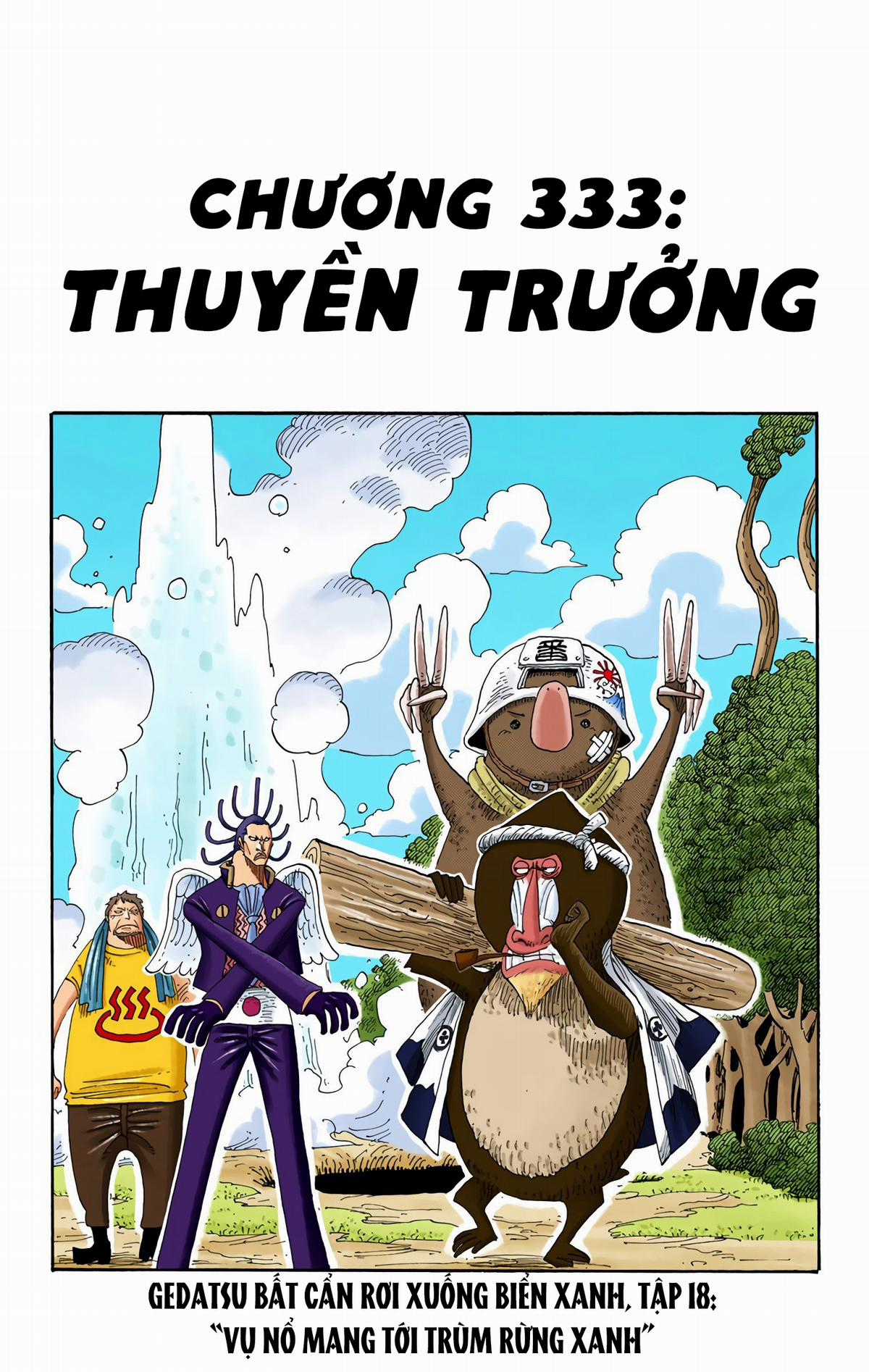 One Piece Color Chapter 333 trang 0