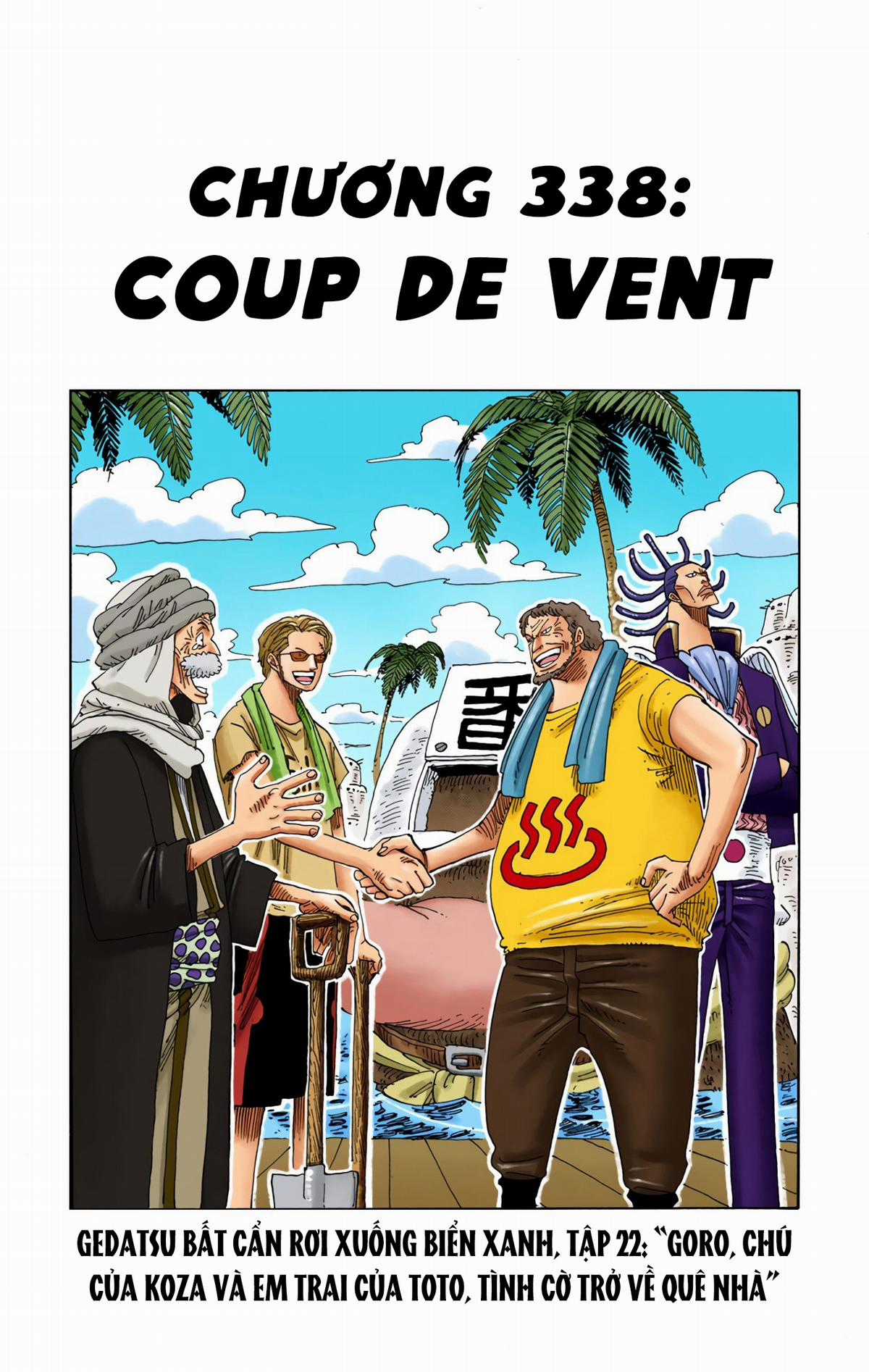 One Piece Color Chapter 338 trang 0