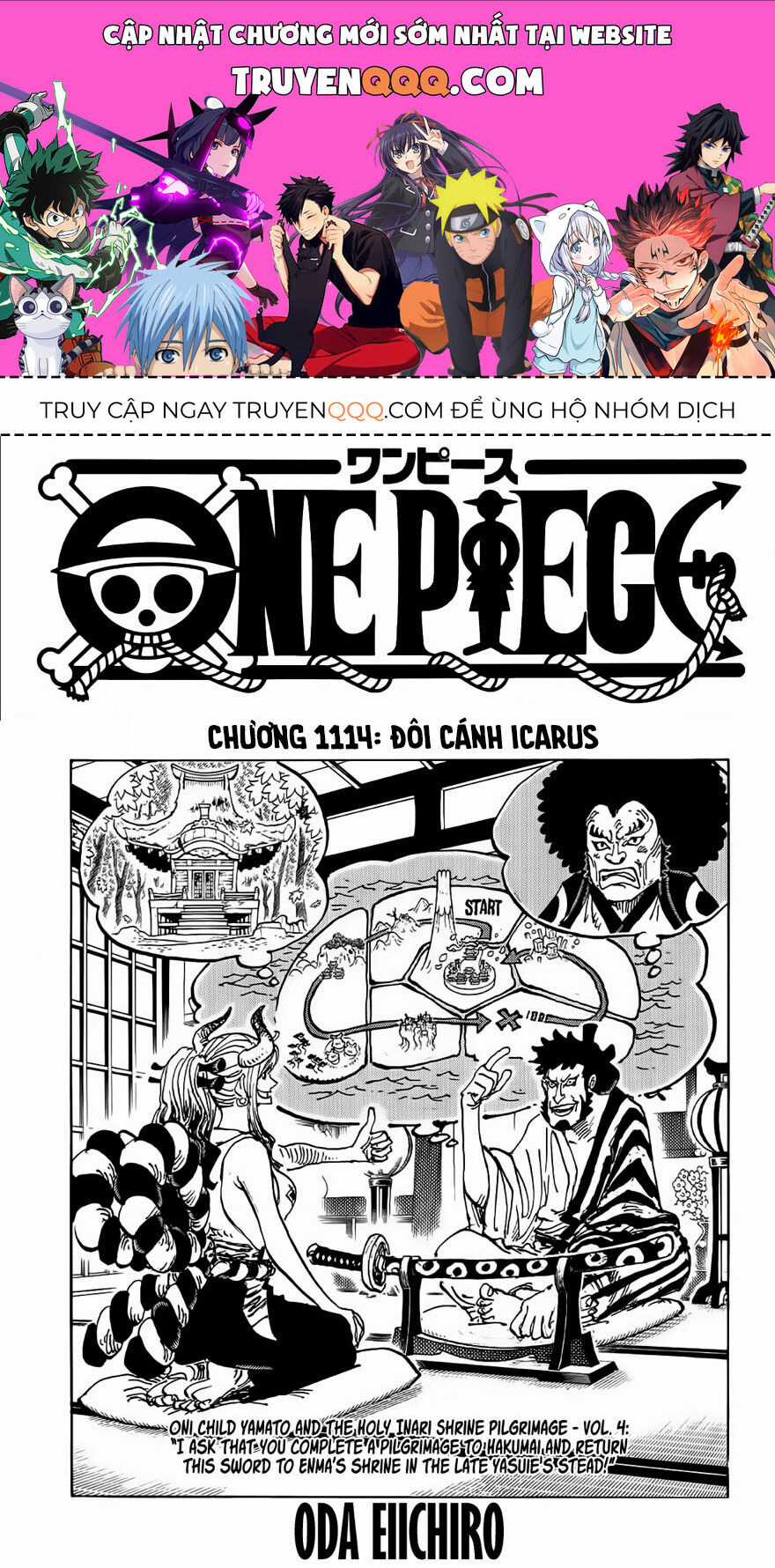 One Piece Chapter 1114 trang 0