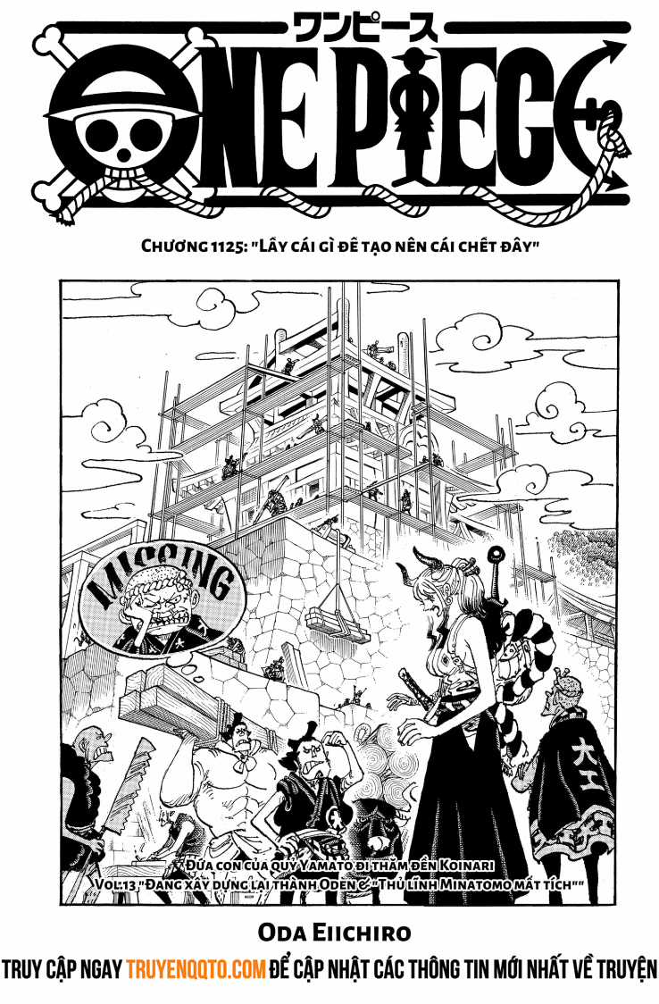 One Piece Chapter 1125 trang 0