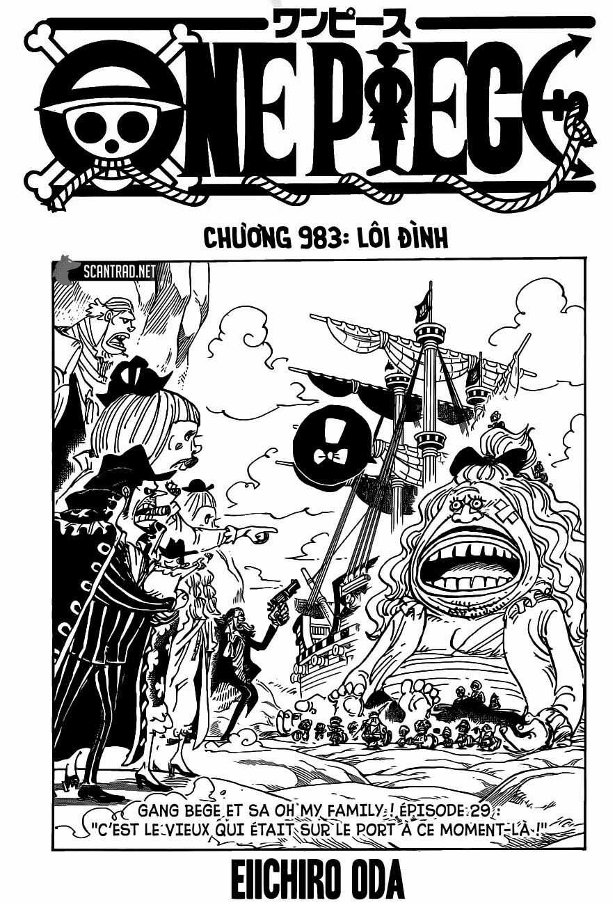 One Piece Chapter 983 trang 0