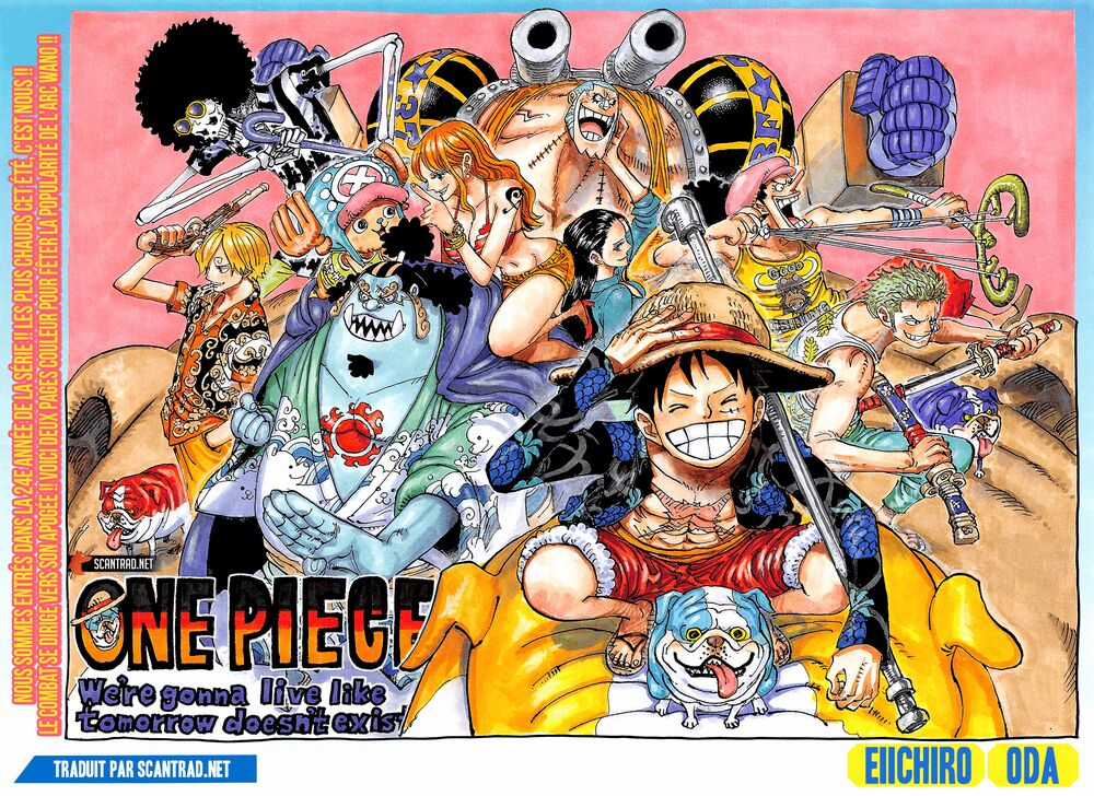 One Piece Chapter 987 trang 1