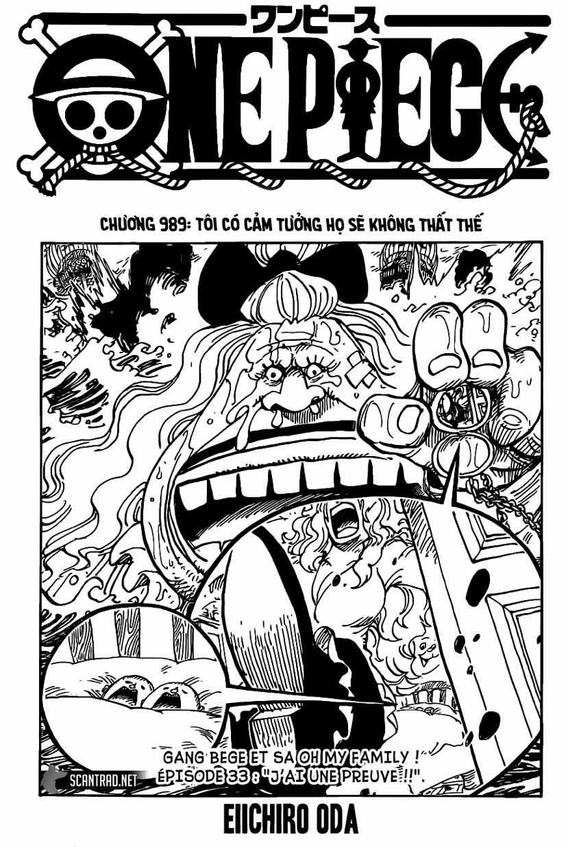 One Piece Chapter 989 trang 0