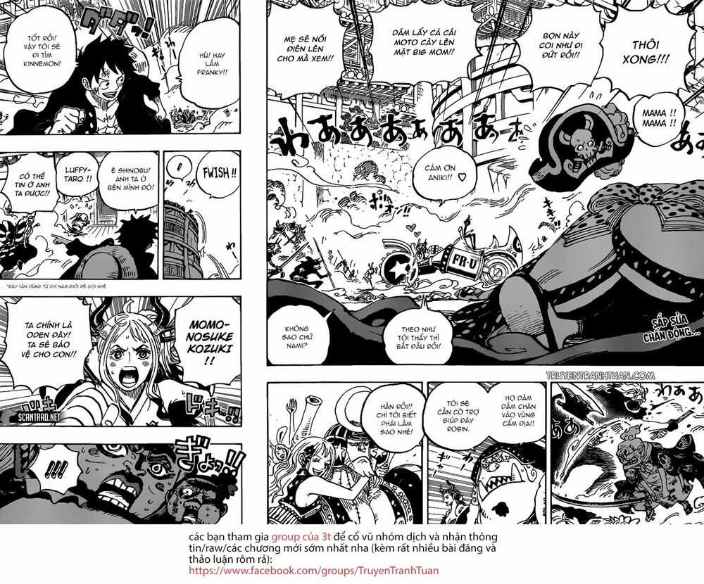 One Piece Chapter 989 trang 1