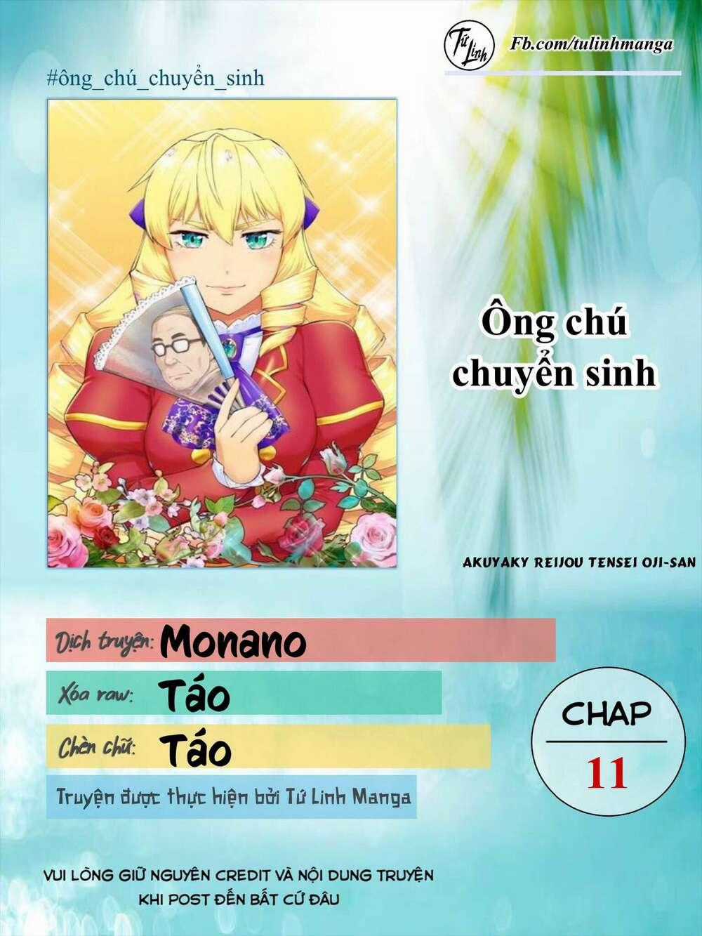 Ông Chú Chuyển Sinh - Akuyaku Reijou Tensei Oji-San Chapter 11 trang 1