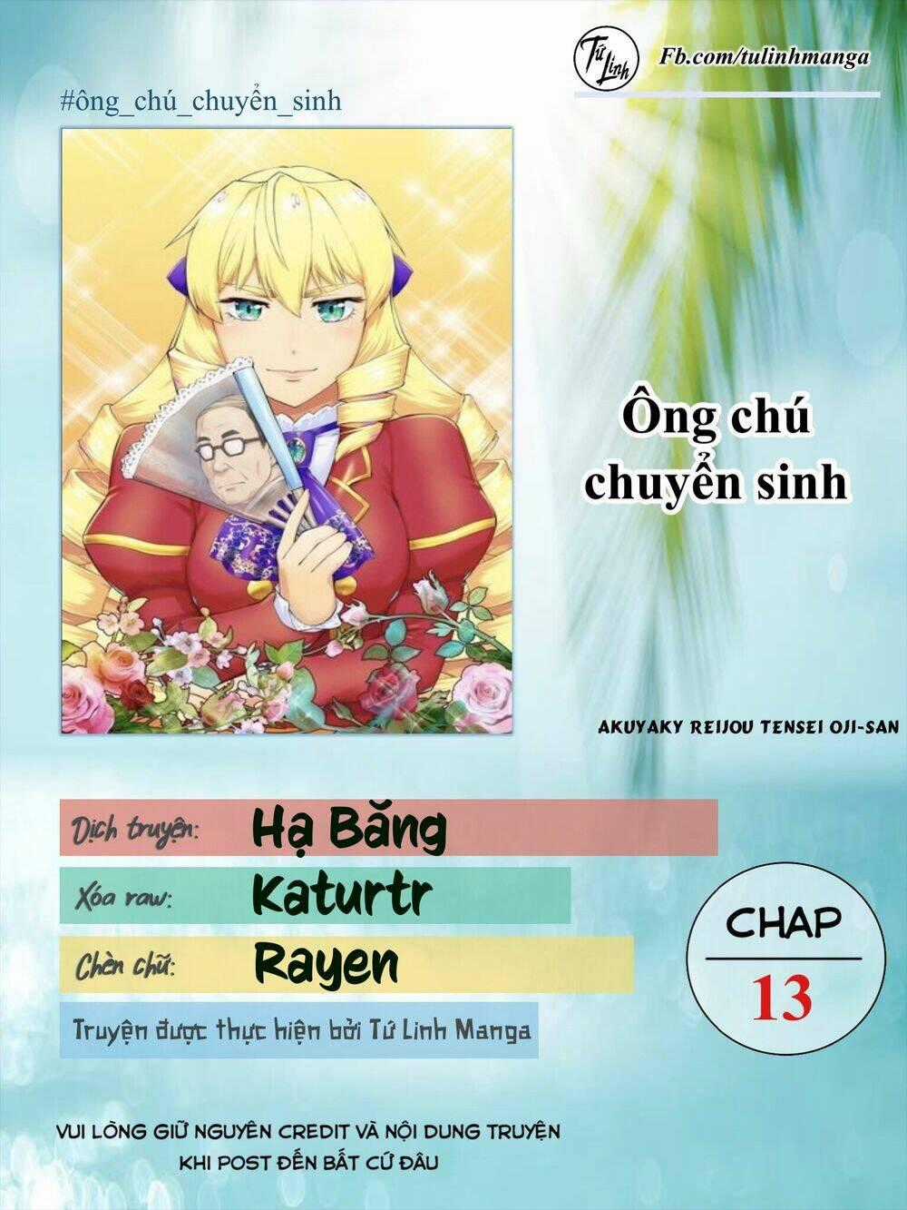 Ông Chú Chuyển Sinh - Akuyaku Reijou Tensei Oji-San Chapter 13 trang 1