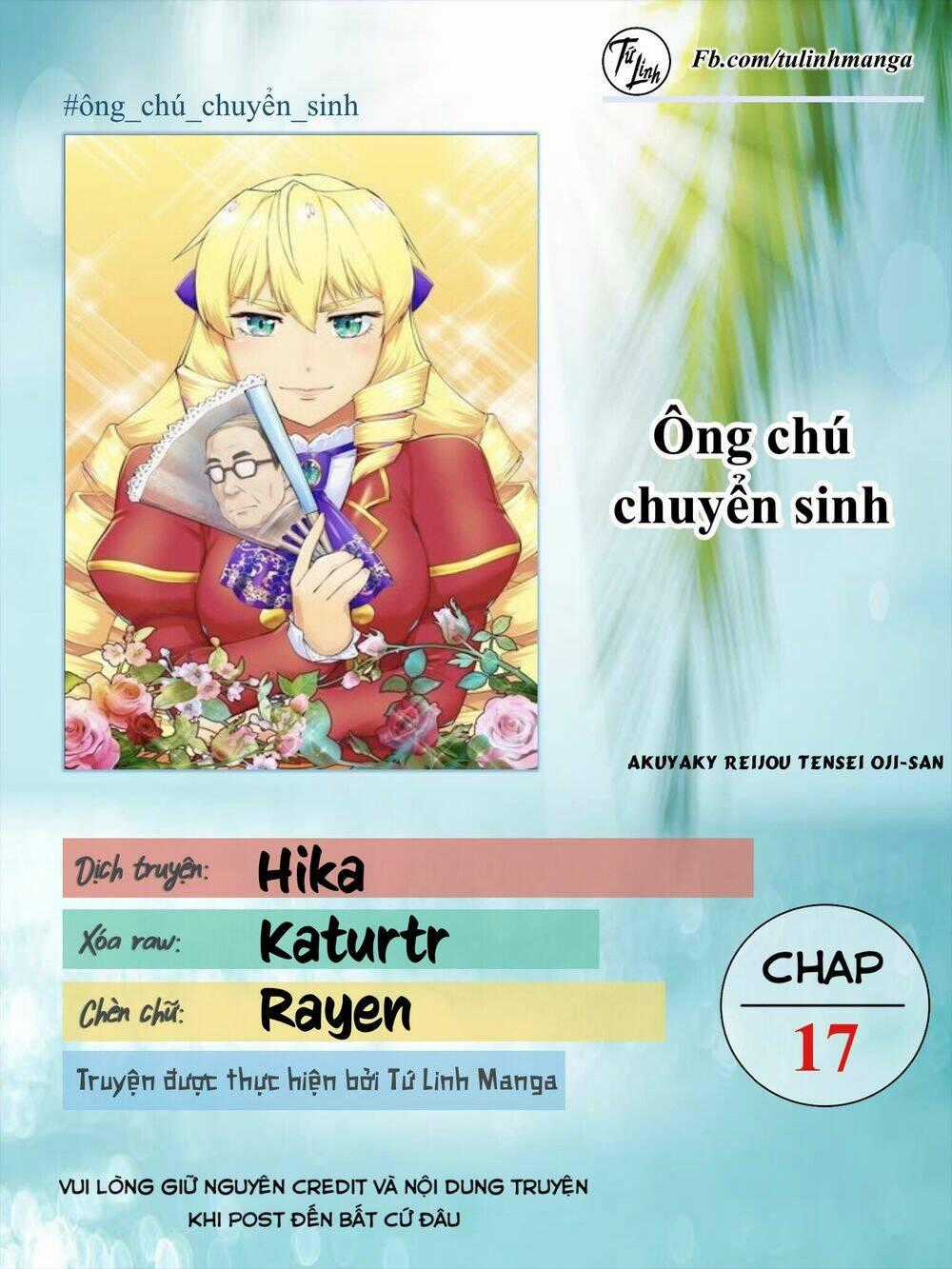 Ông Chú Chuyển Sinh - Akuyaku Reijou Tensei Oji-San Chapter 17 trang 1