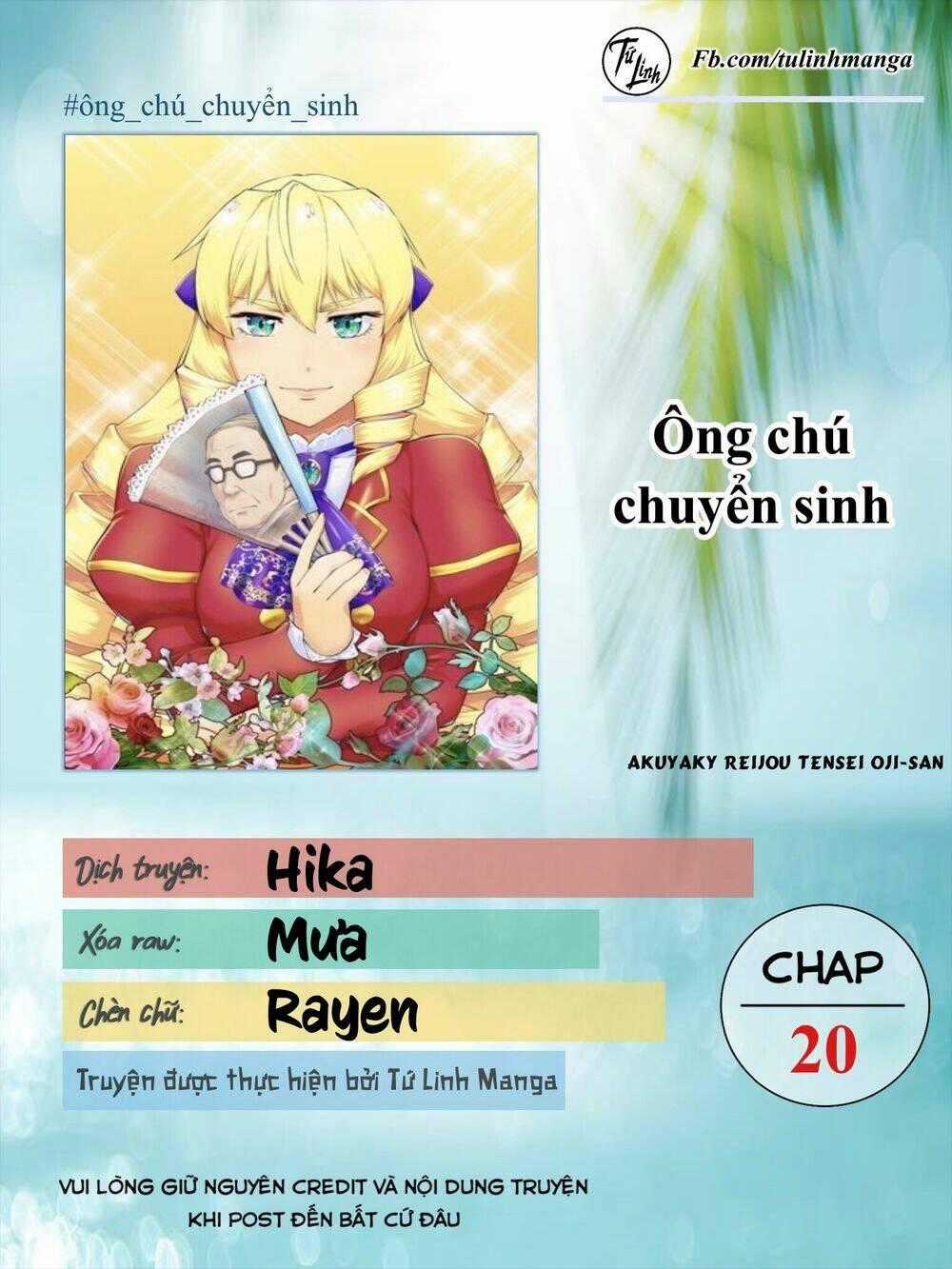 Ông Chú Chuyển Sinh - Akuyaku Reijou Tensei Oji-San Chapter 20 trang 1