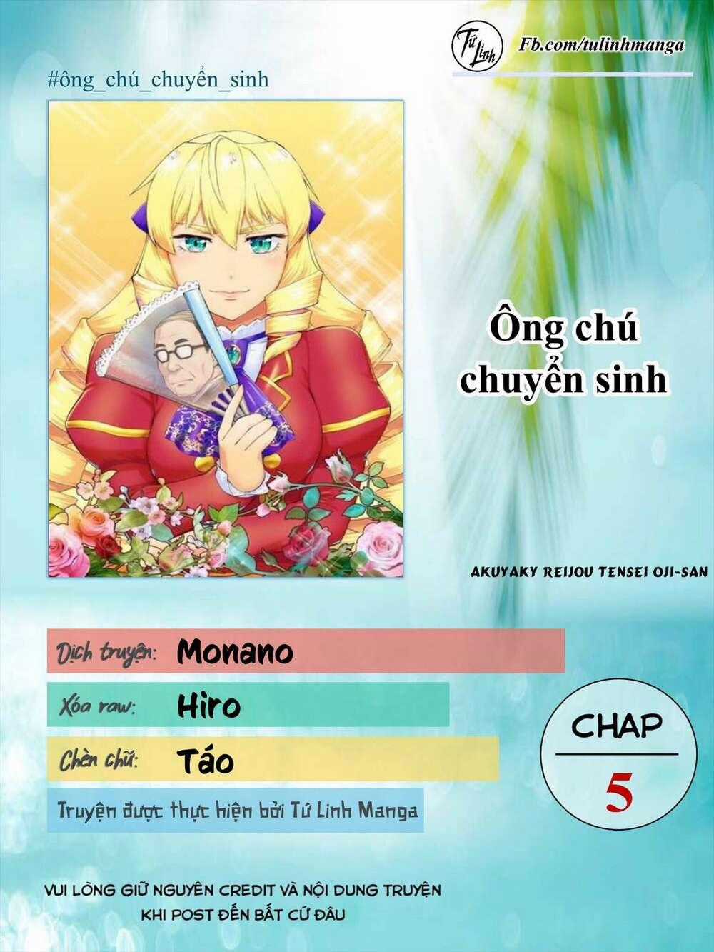 Ông Chú Chuyển Sinh - Akuyaku Reijou Tensei Oji-San Chapter 5 trang 1