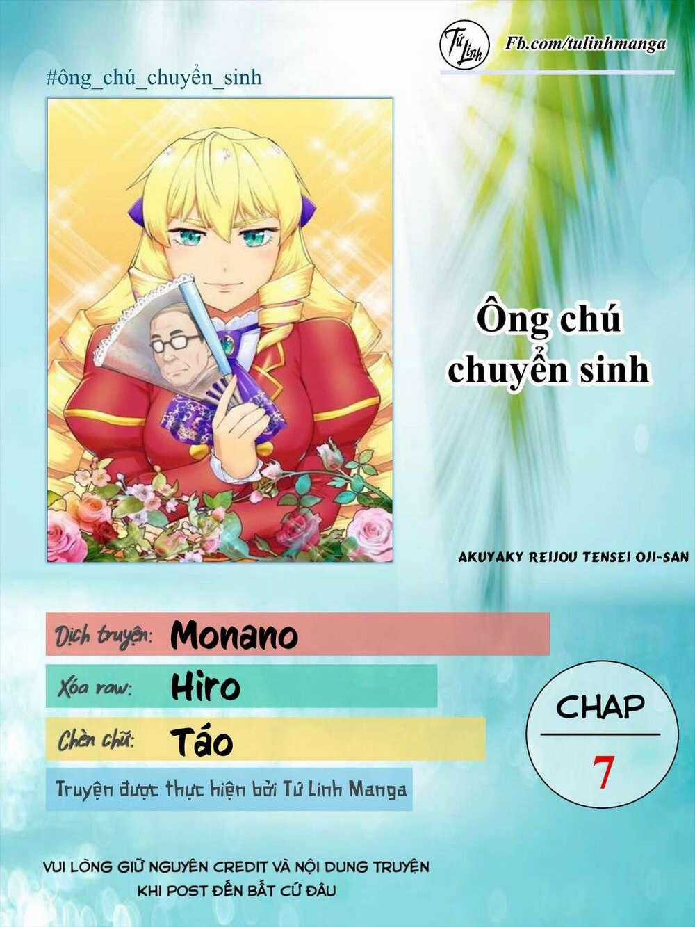 Ông Chú Chuyển Sinh - Akuyaku Reijou Tensei Oji-San Chapter 7 trang 1