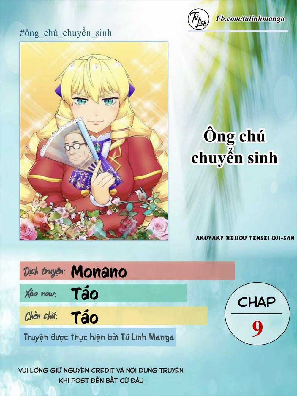 Ông Chú Chuyển Sinh - Akuyaku Reijou Tensei Oji-San Chapter 9 trang 1