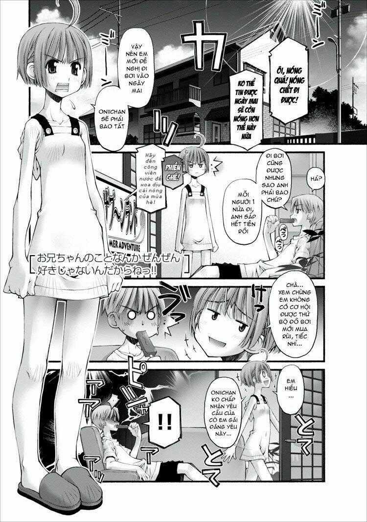 Oniichan No Koto Nanka Zenzen Suki Ja Nai N Da Kara Ne!! Chapter 13 trang 1