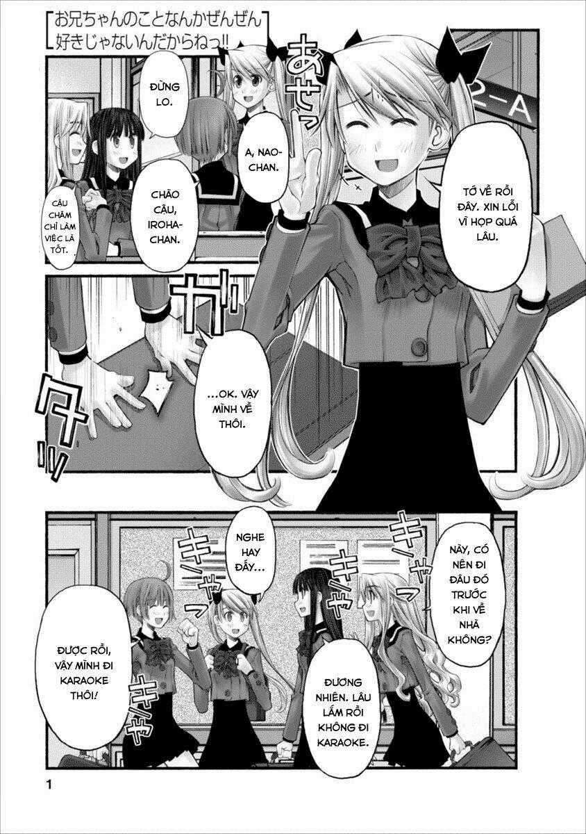 Oniichan No Koto Nanka Zenzen Suki Ja Nai N Da Kara Ne!! Chapter 61 trang 0