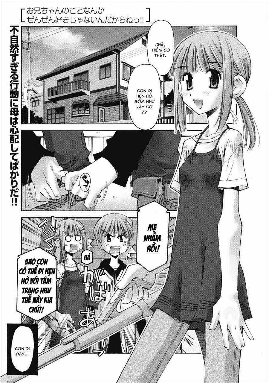 Oniichan No Koto Nanka Zenzen Suki Ja Nai N Da Kara Ne!! Chapter 9 trang 1