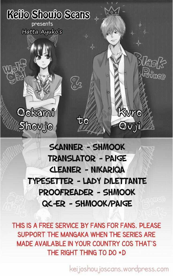 Ookami Shoujo To Kuro Ouji Chapter 1 trang 0