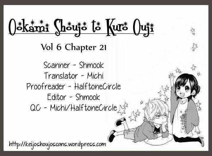 Ookami Shoujo To Kuro Ouji Chapter 21 trang 0