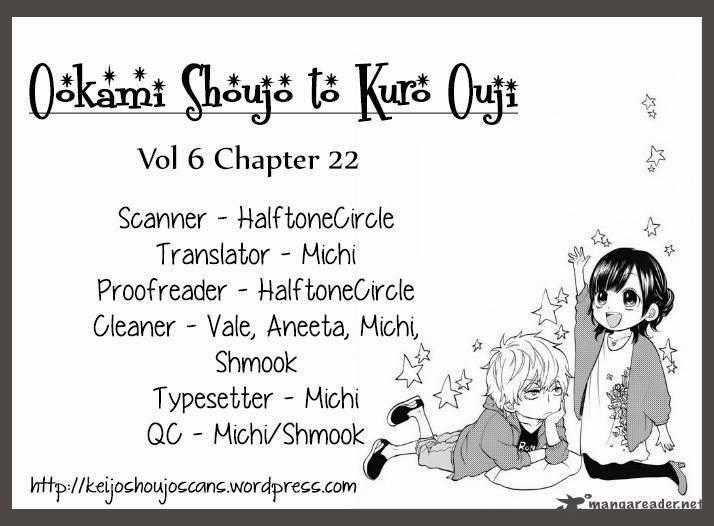 Ookami Shoujo To Kuro Ouji Chapter 22 trang 0