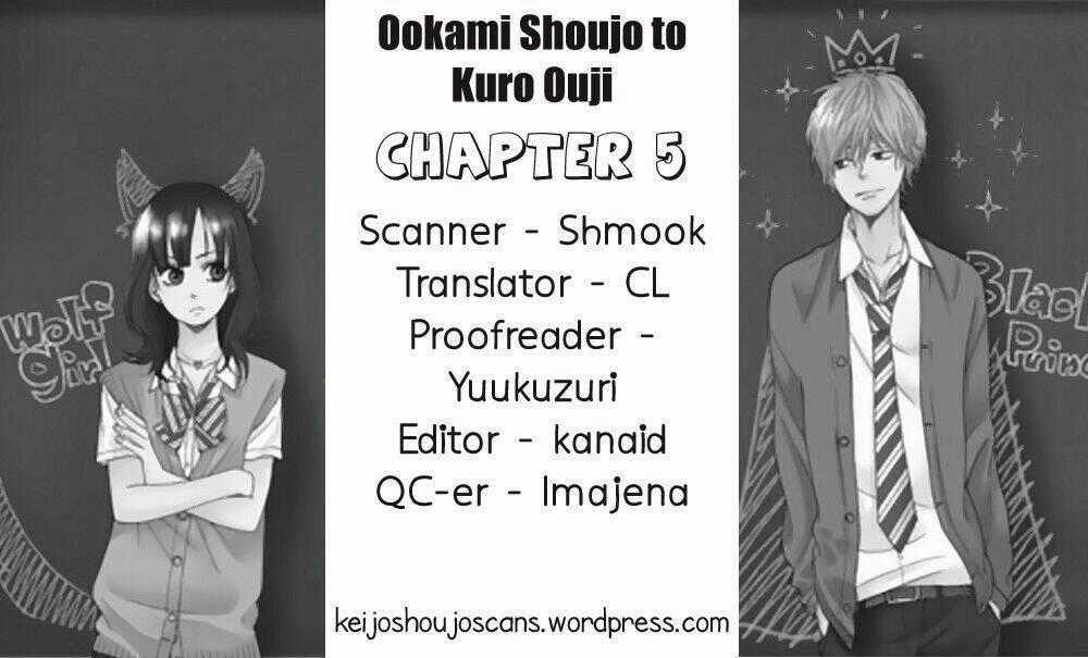 Ookami Shoujo To Kuro Ouji Chapter 5 trang 0