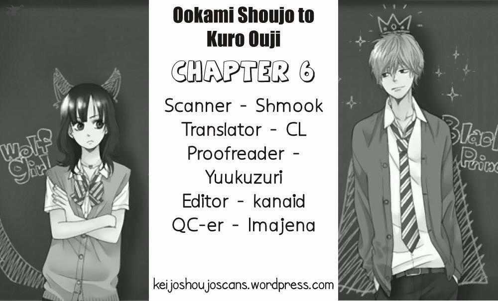 Ookami Shoujo To Kuro Ouji Chapter 6 trang 0