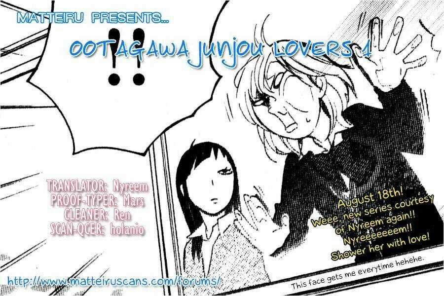 Ootagawa Junjou Lovers Chapter 1 trang 0