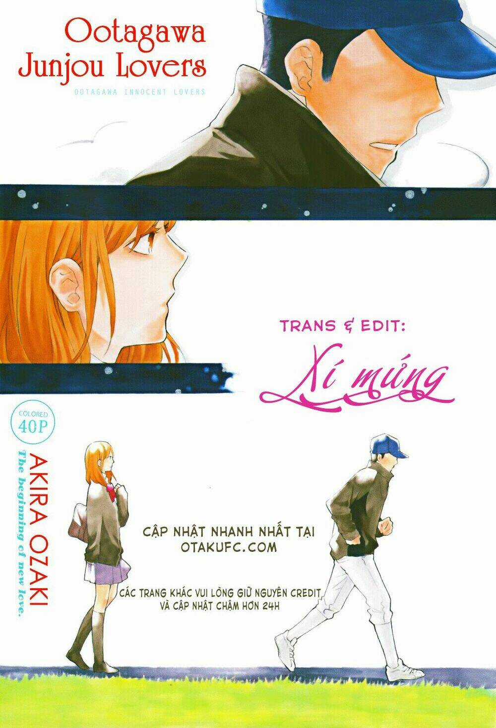 Ootagawa Junjou Lovers Chapter 3 trang 0