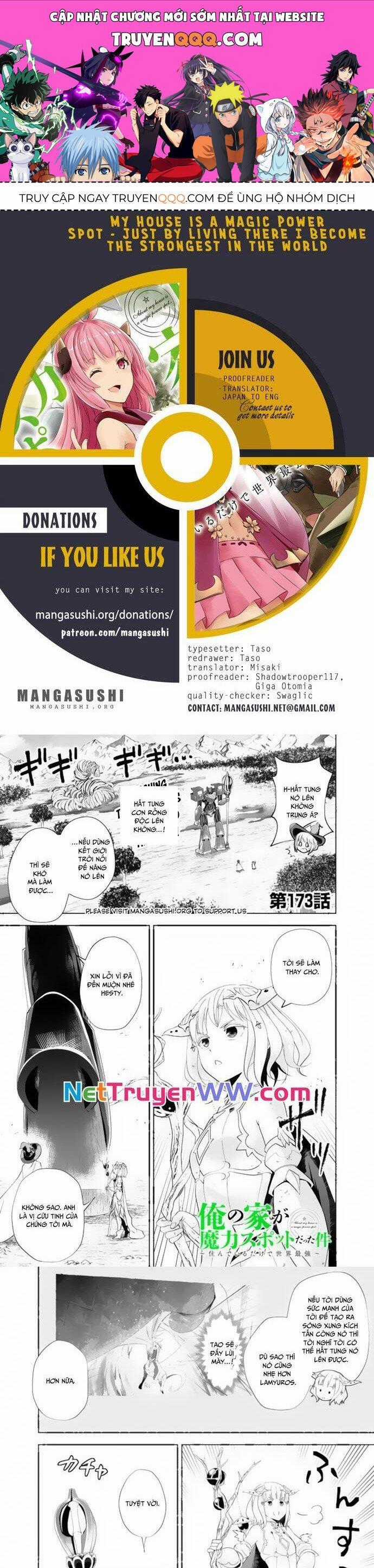 Ore No Ie Ga Maryoku Spot Datta Ken: Sundeiru Dake De Sekai Saikyou Chapter 173 trang 0