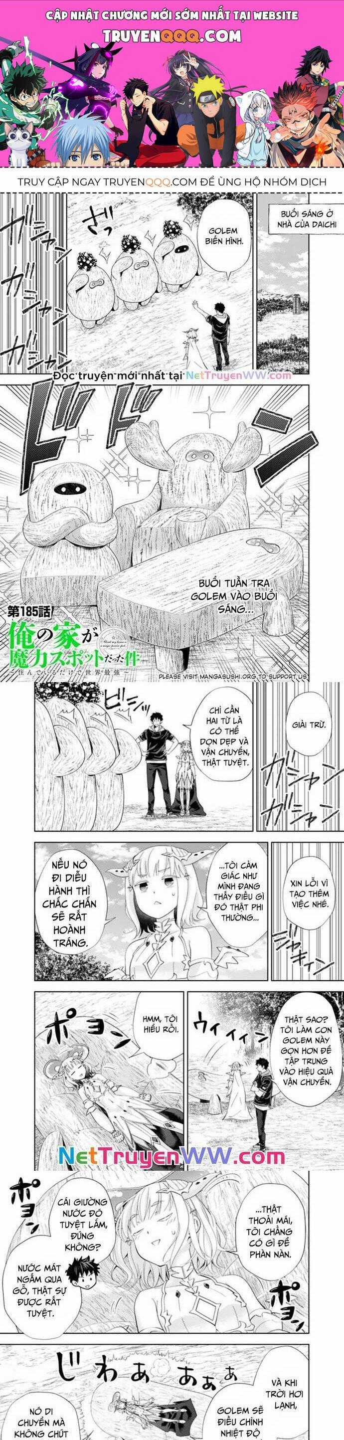 Ore No Ie Ga Maryoku Spot Datta Ken: Sundeiru Dake De Sekai Saikyou Chapter 185 trang 0