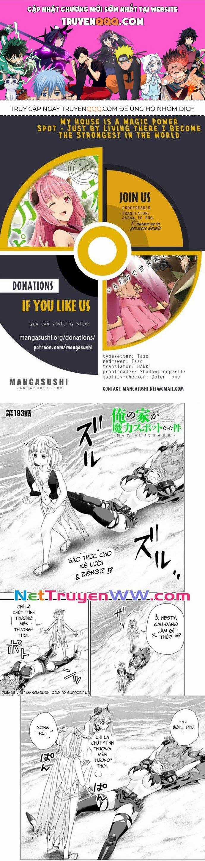 Ore No Ie Ga Maryoku Spot Datta Ken: Sundeiru Dake De Sekai Saikyou Chapter 193 trang 0