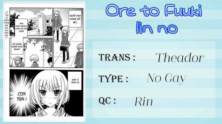 Ore to Fuuki Iin no Chapter 0 trang 1