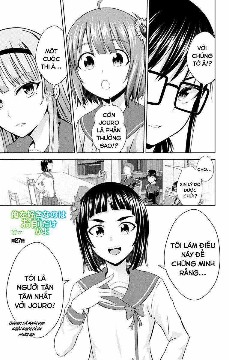 Ore Wo Suki Nano Wa Omae Dake Ka Yo Chapter 27 trang 1