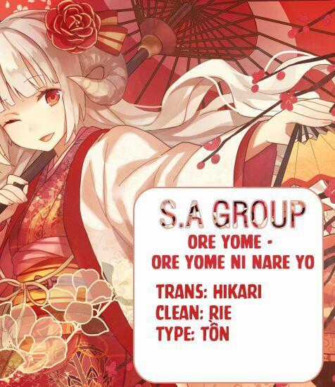 Ore Yome. - Ore No Yome Ni Nare Yo Chapter 13 trang 1