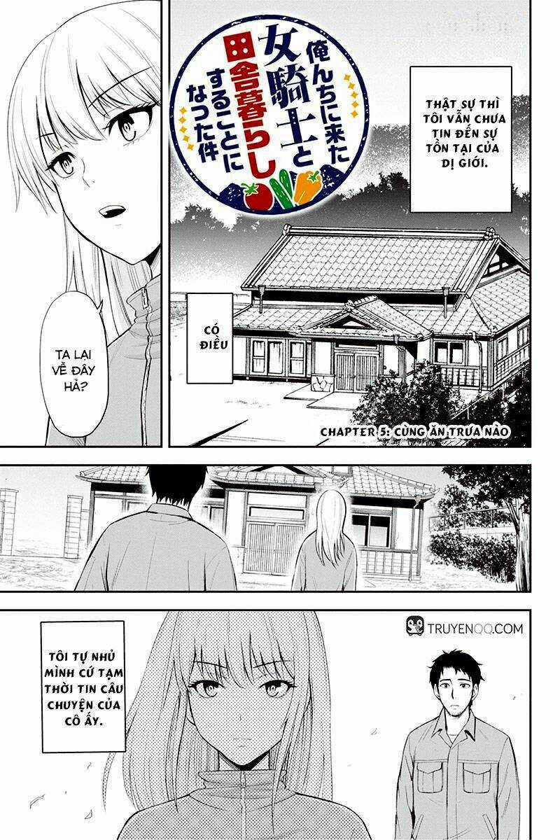 Orenchi ni Kita Onna Kishi to: Inakagurashi suru Koto ni Natta Ken? Chapter 5 trang 1