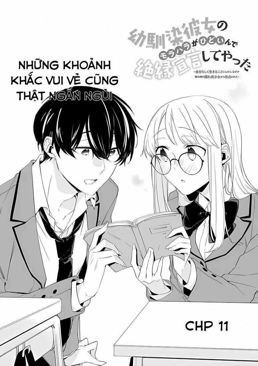 Osananajimi Kanojo No Morahara Ga Hidoi N De Zetsuen Sengen Shite Yatta Chapter 11 trang 0