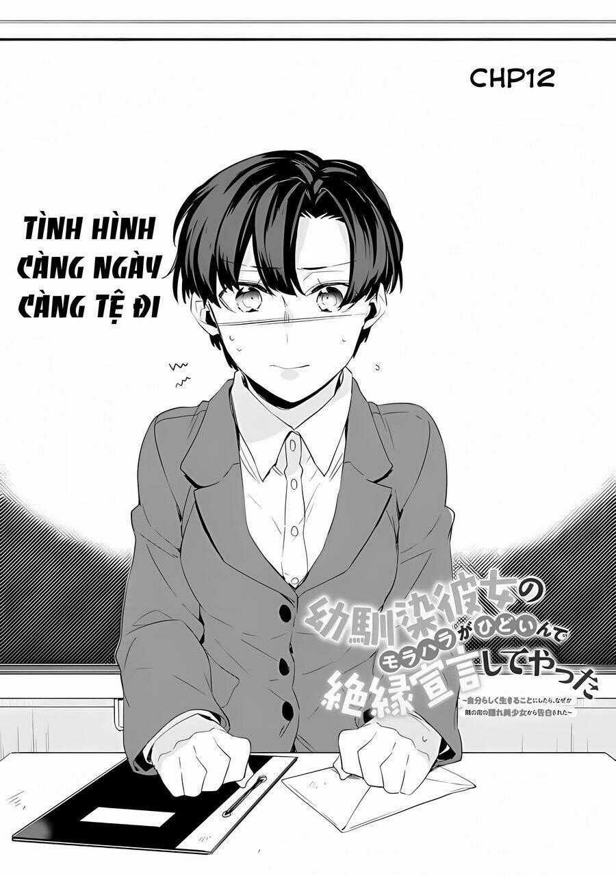 Osananajimi Kanojo No Morahara Ga Hidoi N De Zetsuen Sengen Shite Yatta Chapter 12 trang 0