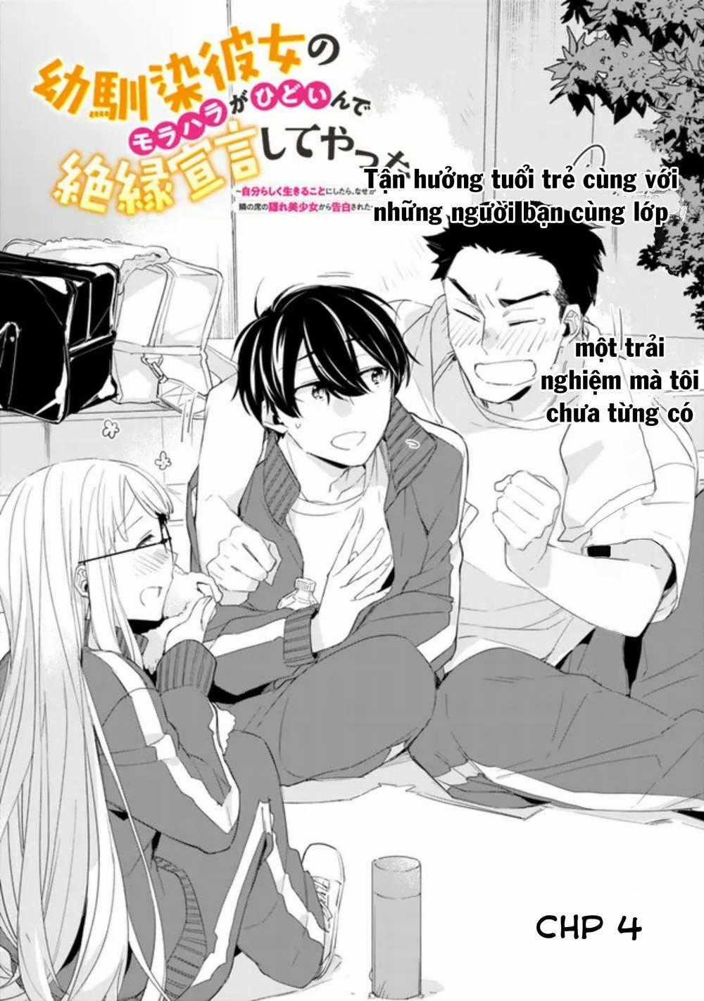 Osananajimi Kanojo No Morahara Ga Hidoi N De Zetsuen Sengen Shite Yatta Chapter 4 trang 0