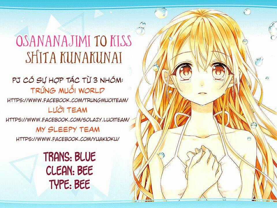 Osananajimi To, Kiss Shitakunakunai Chapter 1 trang 1