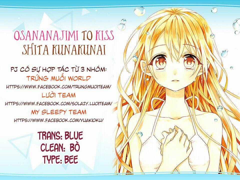 Osananajimi To, Kiss Shitakunakunai Chapter 3 trang 0