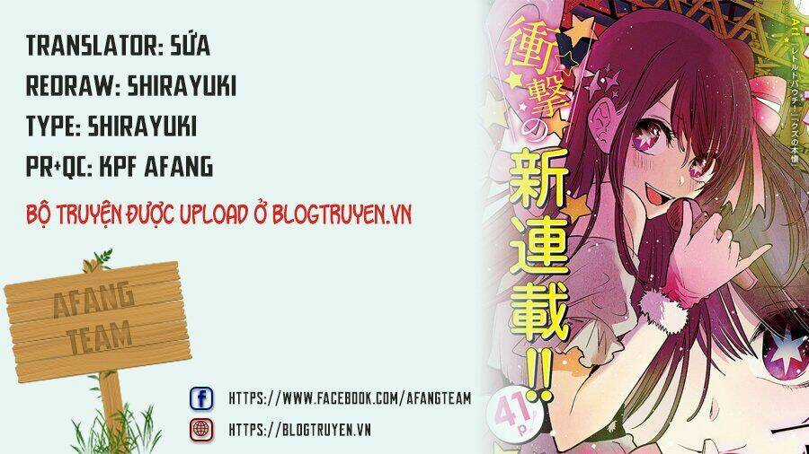 Oshi no Ko Chapter 1 trang 0