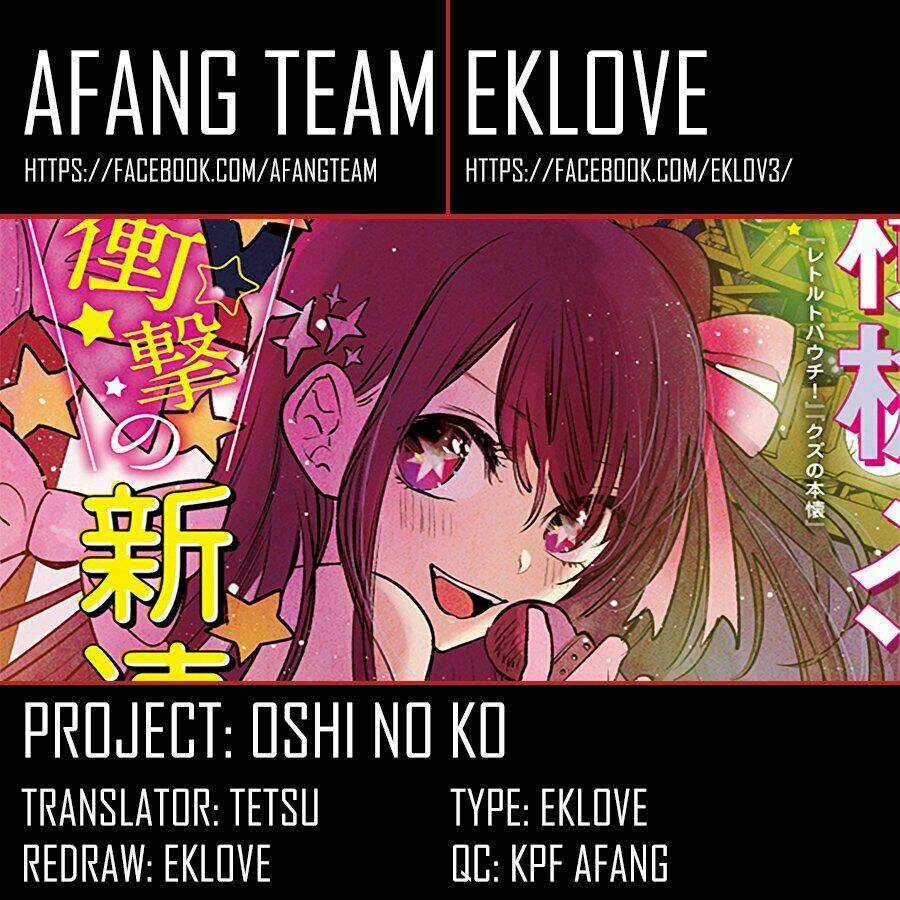 Oshi no Ko Chapter 10 trang 0